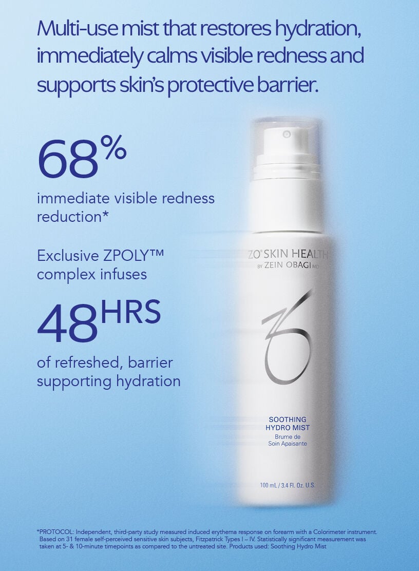 化粧水・ローション・トナー ZO SKIN HEALTH SOOTHING HYDRO MIST 100mL Soothing Hydro Mist | ZO Skin Health, Inc.